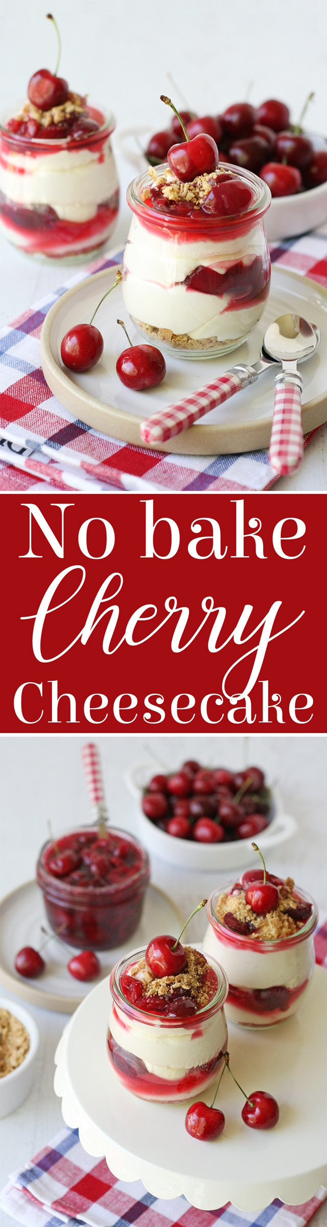 No Bake Cherry Cheesecake Recipe