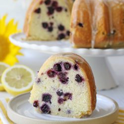 Lemon Blueberry Bundt Cake