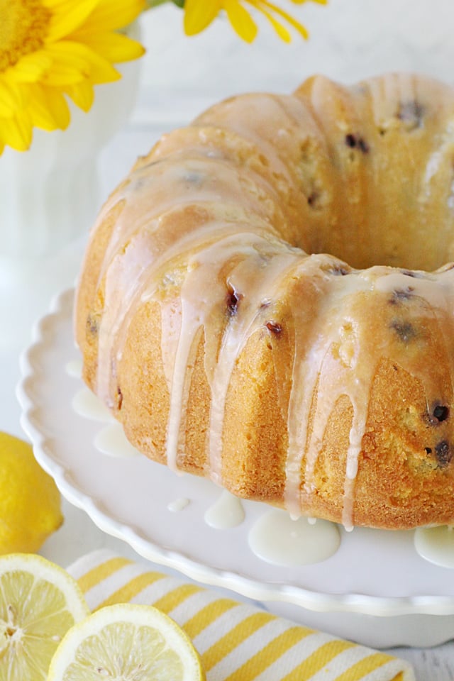 Lemon Blueberry Bundt Recipe