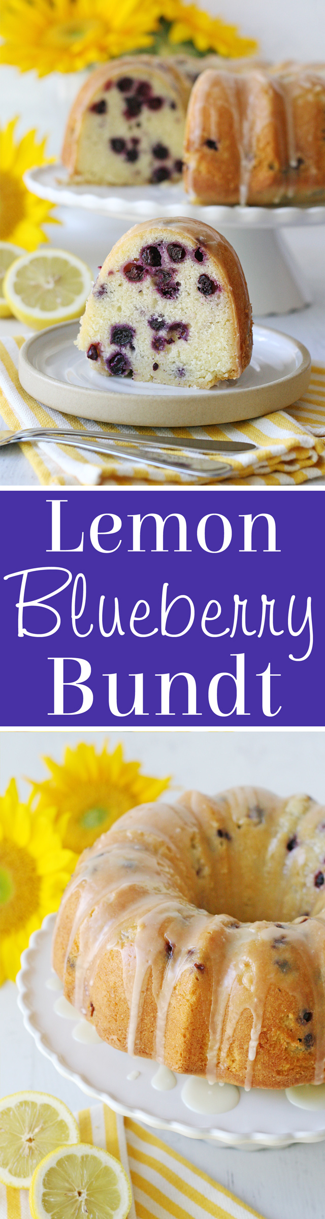 Lemon Blueberry Bundt Cake