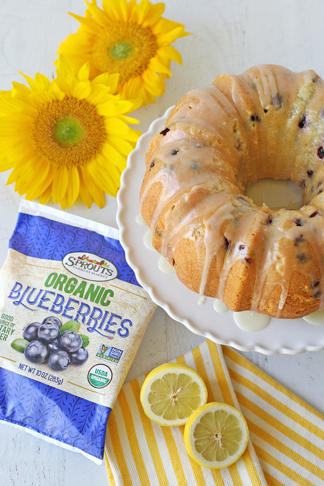 Lemon Blueberry Bundt Cake