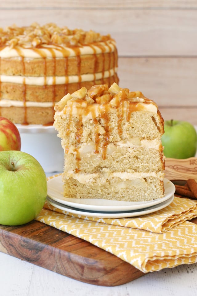 Caramel Apple Cake