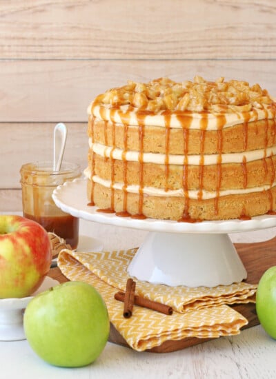 Caramel Apple Cake Recipe