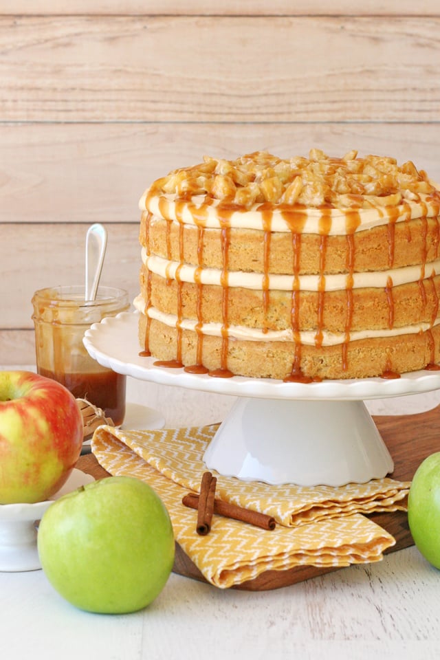 Caramel Apple Cake Recipe