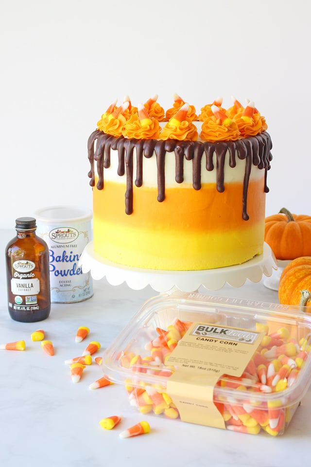 Candy Corn Cake Recipe