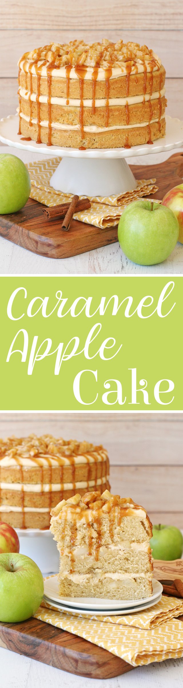 Caramel Apple Spice Cake