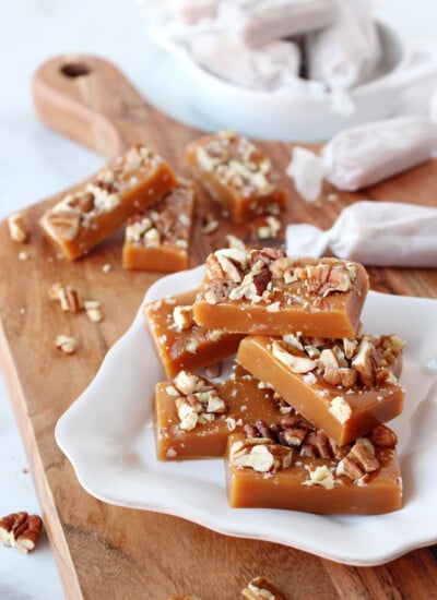 homemade salted caramels