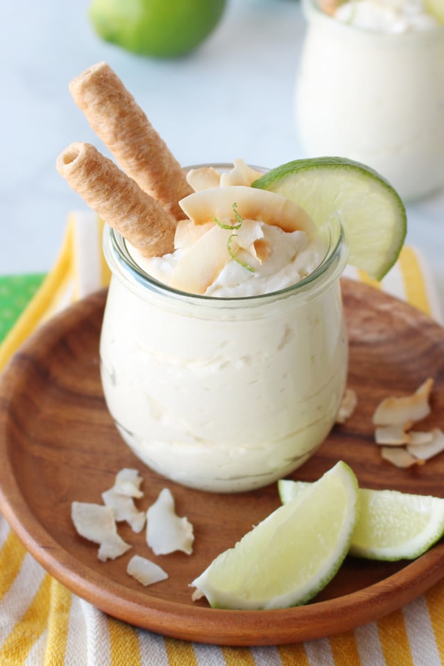 Coconut Lime Cheesecake Mousse