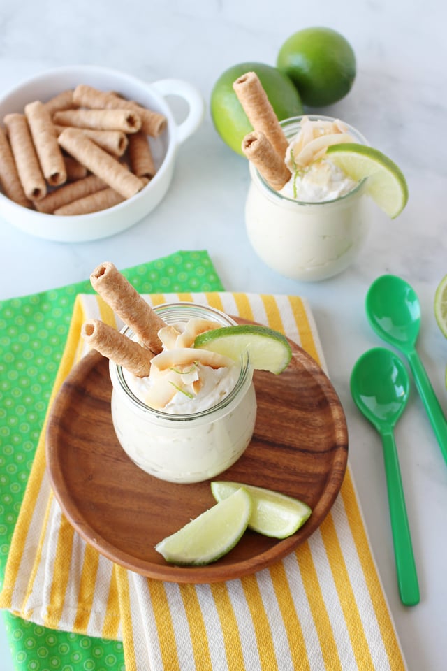 Coconut Lime Cheesecake Mousse