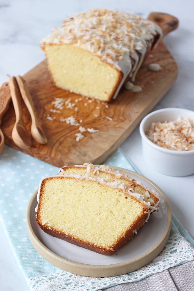 Mini Coconut Pound Cakes - Saving Room for Dessert