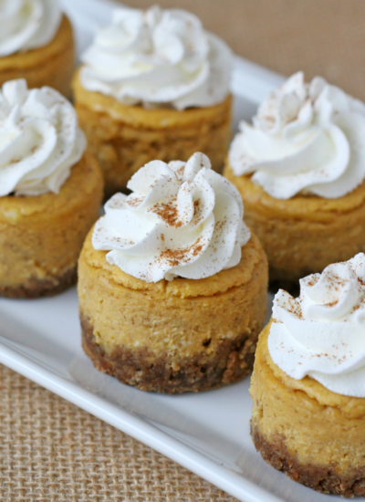 Mini Pumpkin Cheesecake