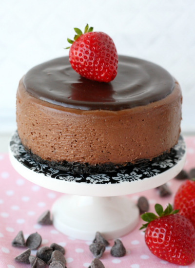 Chocolate Cheesecake for Two