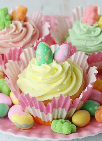 Adorable Spring Cupcakes for Easter
