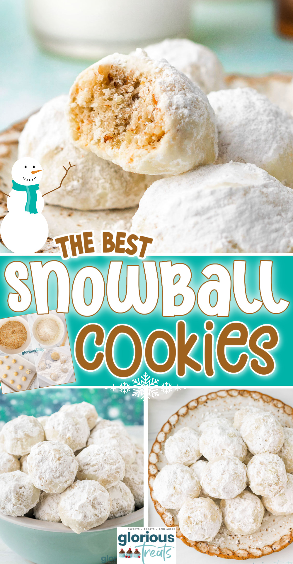 The BEST Snowball Cookies Recipe - Glorious Treats